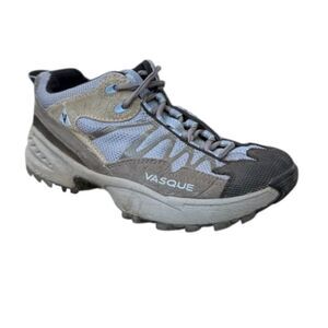 Vasque Gray Athletic Hiking Shoes with Rugged Outsole